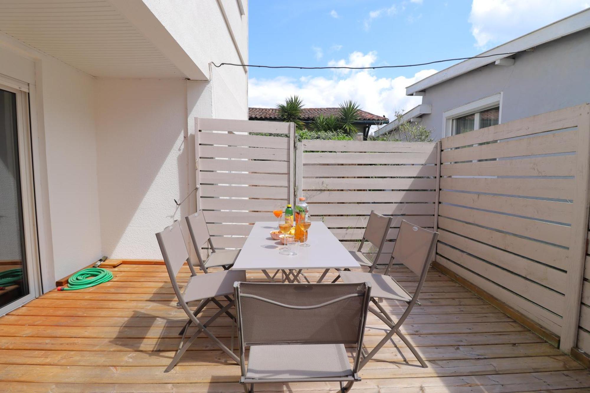 Le Spazioso - T3 Arcachon Avec Terrasse Privative 외부 사진