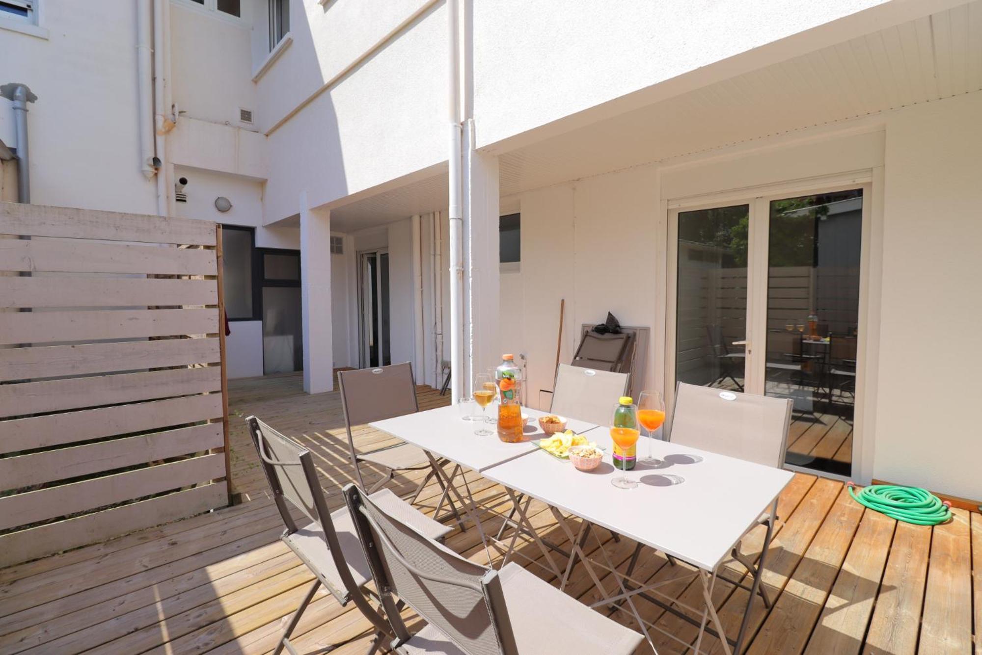 Le Spazioso - T3 Arcachon Avec Terrasse Privative 객실 사진