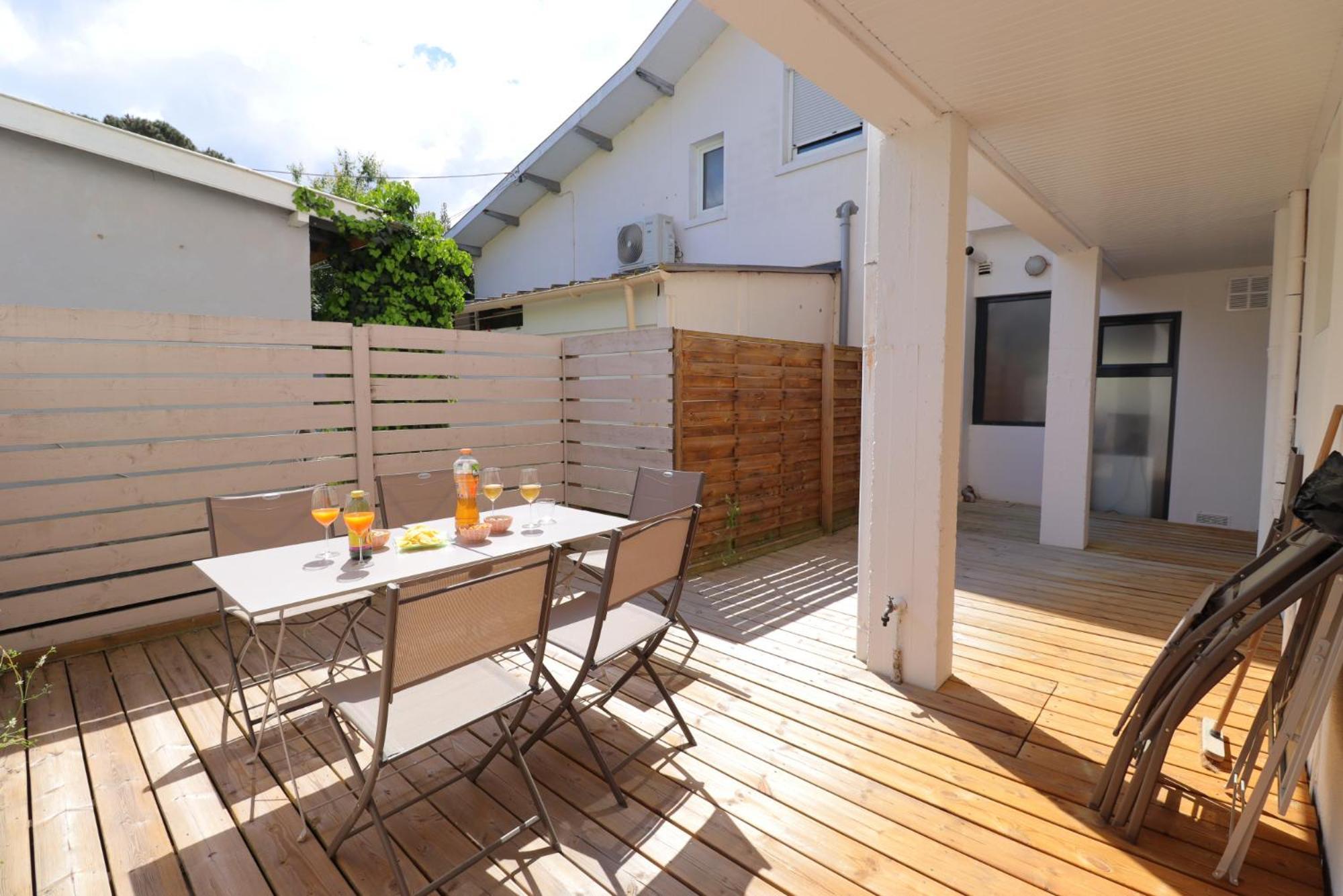 Le Spazioso - T3 Arcachon Avec Terrasse Privative 객실 사진